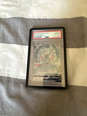 PSA 10 ZACIAN V Graded Collectible Trading Card