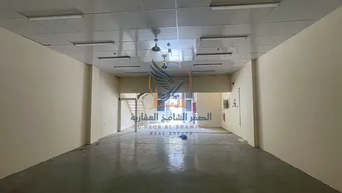 Warehouse for Rent in Ajman Industrial 1 | 2,000 Sq. Ft. | Mezzanine | Office | Bathroom | 15 kW Power