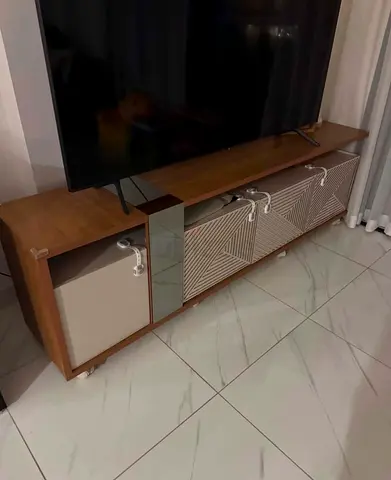 Wooden modern TV Entertainment Unit
