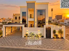 For sale at an attractive price: a two-story villa in Al-Hilew 2, featuring 4 master bedrooms, a mod