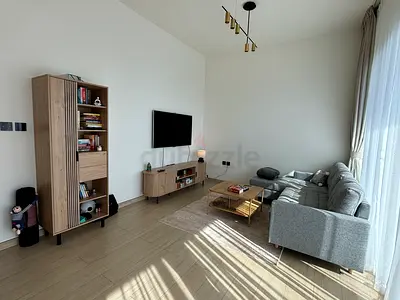 Wooden TV unit, tall storage cabinet, coffee table - set