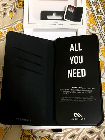 Never used Iphone Xs max back cover