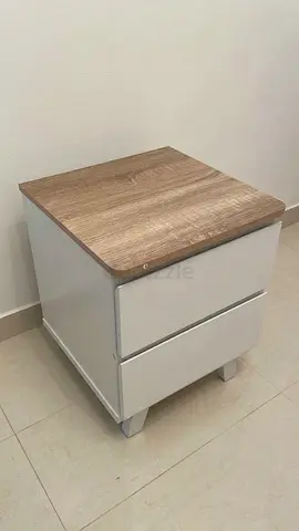 Homebox 2 Drawer Bedside Table, Like New