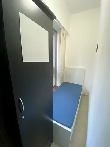Room with open window near business bay metro station