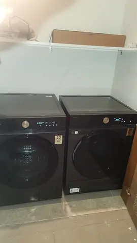 Samsung bespoke 11.5kg washer 9kg dryer separate set