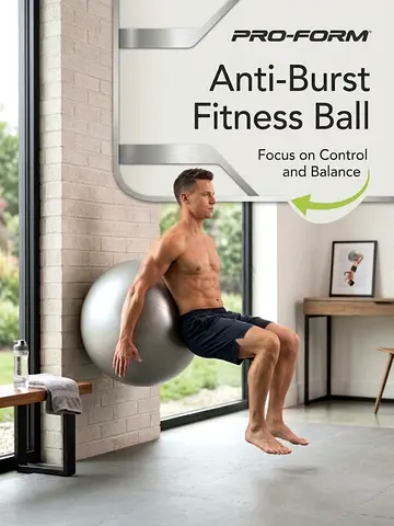 Pro-Form 65cm Anti-Burst Fitness / Stability Ball new