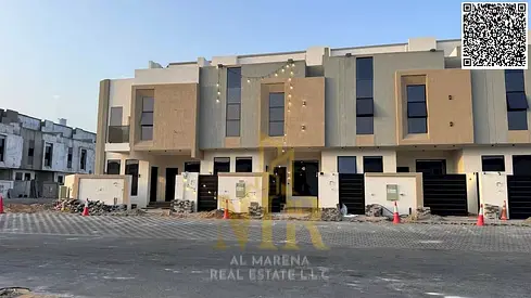 Modern Villa for Sale in Al Helio 1 – Ajman | Two Floors + Roof | 4 Bedrooms | Includes Registration, Ownership, and Utility (Electricity & Water) Con