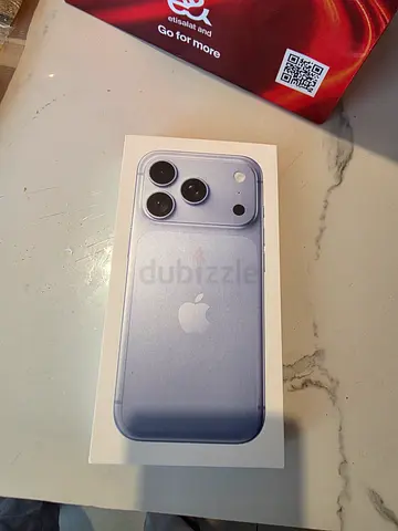 I phone 18 pro 256GB /  Glacier / UAE version / sealed pack