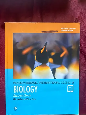 Pearson Edexcel International GCSE (9–1) Biology Student Book (Phil Bradfield & Steve Potter)