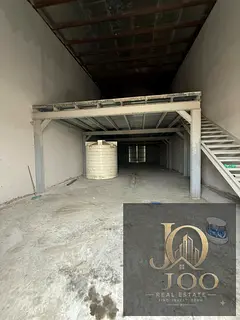 1,700 sq. ft. industrial warehouses with mezzanine, AED 90,000 yearly.