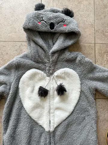 Size M - Fleece combination pyjama suit
