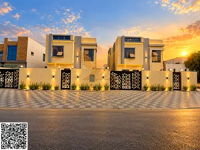 2 Villas for Sale in Al Zahia, Ajman | 3 Master Bedrooms | Corner & Regular Villas