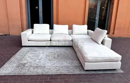 Marina home Modular sofa with footstool