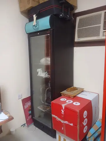 Single-door Glass Display Refrigerator - Good Condition