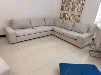 IKEA kivik Corner sofa Beige Excellent Condition