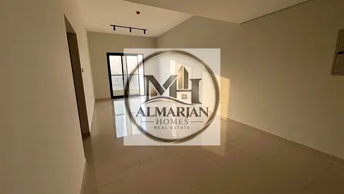 Two-bedroom apartment with a living room in Al Rashidiya 1, Ajman. Built-in wall wardrobes for extr