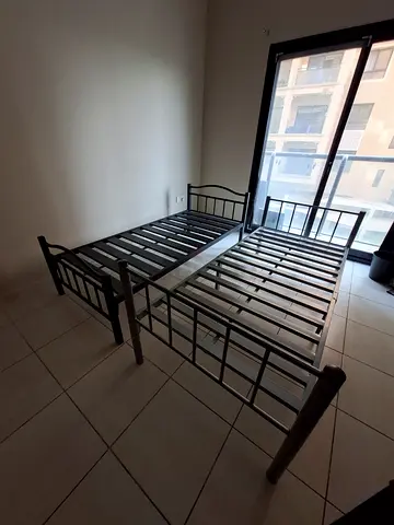 2 Pcs - Metal Single Bed Frames - Excellent Condition