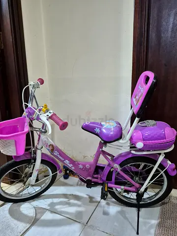 Girls -i Pink Bicycle with Basket - Good Condition
