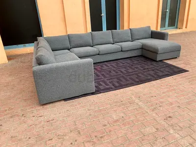 Great Condition IKEA/Vimle U Shape Sofa with Storage