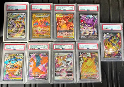 Pokemon Charizard PSA 10 collection