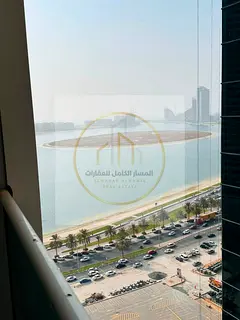 Waterfront Living | 2BR on 1st Line Al Taawun Corniche | 1 Month FREE | Chiller Free