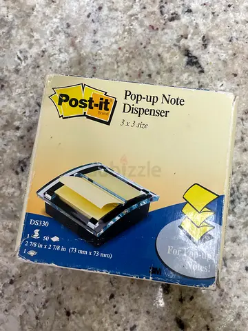 Post-it Pop-up Note Dispenser (3 x 3) - Good Condition