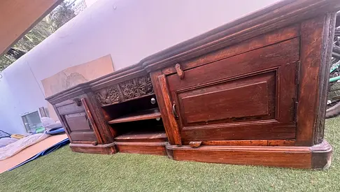 Free Wooden TV Cabinet