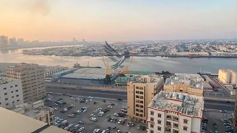 Furnished one-bedroom apartment in Al Rashidiya 1, behind the Ramada Black Hotel. Clean and tidy mattress, balcony overlooking the creek.
