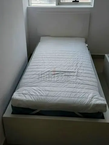 Ikea single size bed with mattress