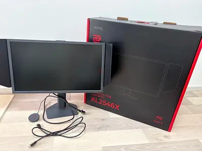 BenQ ZOWIE XL2546X+ eSports Gaming Monitor | 24.1 inch | 280Hz | Fast TN | DyAc 2 | 1080p | XL Setti
