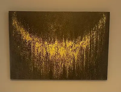 Abstract Painting on Canvas (bought in Bangkok)