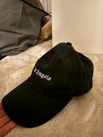 off white black embroidered baseball cap — casual dad hat