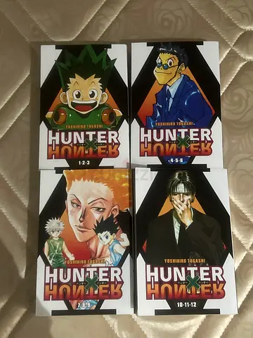 Hunter x Hunter manga set — Volumes 1–12 (English)