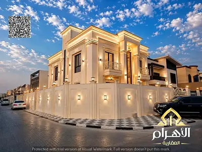 Classic villa for sale in Al Yasmeen, Ajman, featuring 5 bedrooms, an elegant design, and spacious interiors—perfect for families seeking luxury and c