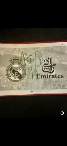 صورة مميزة اصلية موقعة من نجم ريال مدريد مبابي
