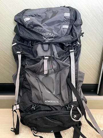 Osprey Atmos AG 50L black s/m Hiking Backpack - Good Condition