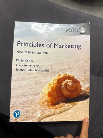 Principles of Marketing (19th Edition) by Kotler, Armstrong, et al.