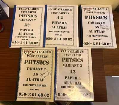 A levels Physics Past Papers (A2/A) — Printed Booklets