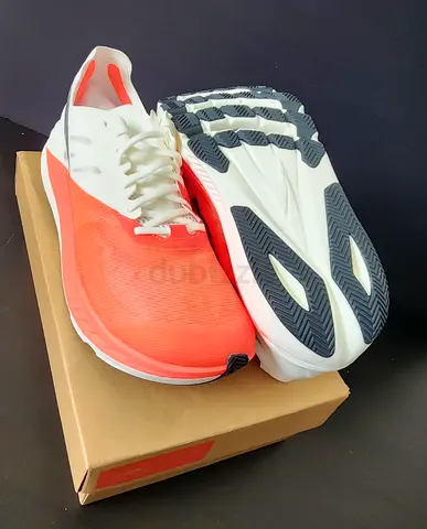 Lightweight coral white running shoes - never used condition