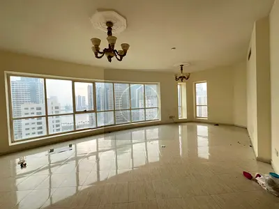 Annual Rent | 2-Bedroom Apartment with Air Conditioning Paid by the Owner, Panoramic Views, Gym, Sw