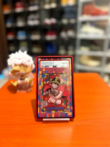 Monkey D. Luffy Lego promo card PSA 10 JP extended art