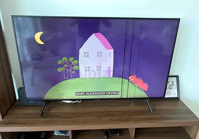Samsung 55 - UA55RU7100K - screen has two black lines