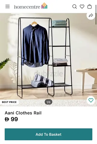 Aani Clothes Rail (100x60x150 cm)