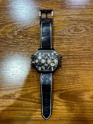 deLaCour Genève bichrono limited edition SII watch 270 out of 500 individually crafted original.