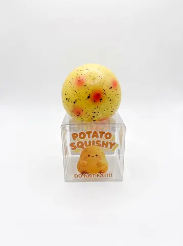Popular Crunchy Potato Squishy Toy with Original Box (Excellent Stress Reliever)