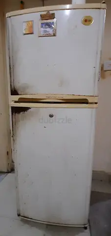 LG Used double-door fridge, 240 ltrs in good working condition need some external cosmetic work.
