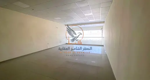 Commercial Showroom for Rent in Al Jurf Industrial 2 – Main Road | 1,550 Sq. Ft. | Mezzanine | Fire System | AED 100,000