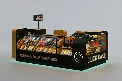 Mobile Accessories Kiosk For Sale | Accessories Display Kiosk