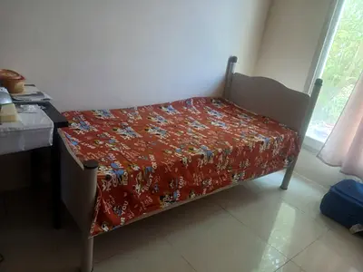 Single bed frame with mattress - good condition