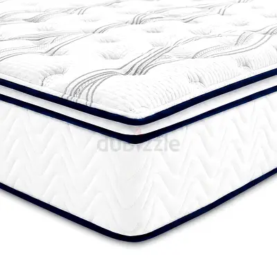 Gabriella Mattress Queen size (160 x 200) - Soft Memory Foam Pillow Top & Responsive Support